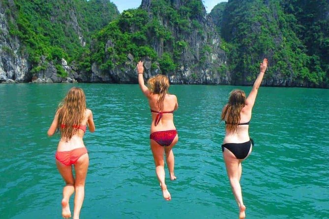 1 Day Boat Tour: HaLong Bay, Lan Ha Bay, Natural Beach and Full Moon Party - A full day across Lan Ha Bay and Ha Long Bay