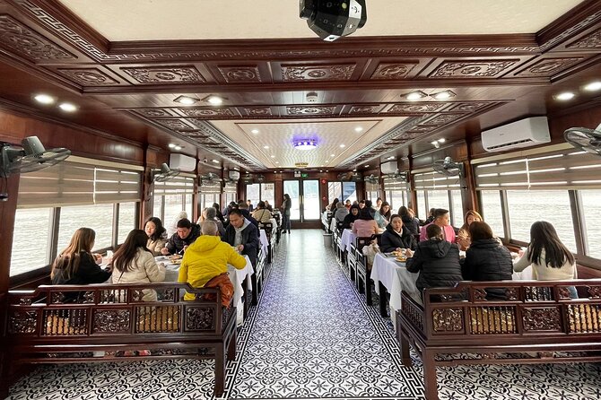 1 Day Halong Cruise Tour with Transfer and early return to Hanoi - Seafood lunch with a vegetarian choice