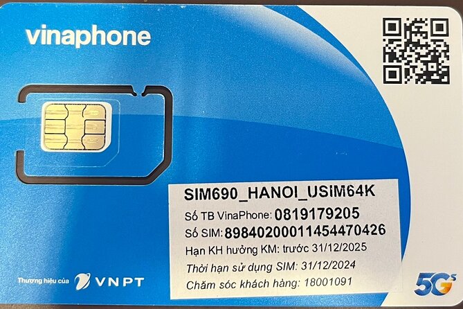 15 Days Unlimited DATA SIM CARD - Coverage for a 15-day Vietnam visit