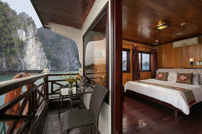 2-Day Halong Bay Overnight Cruise from Hanoi - Kayaking and swimming in the open bay