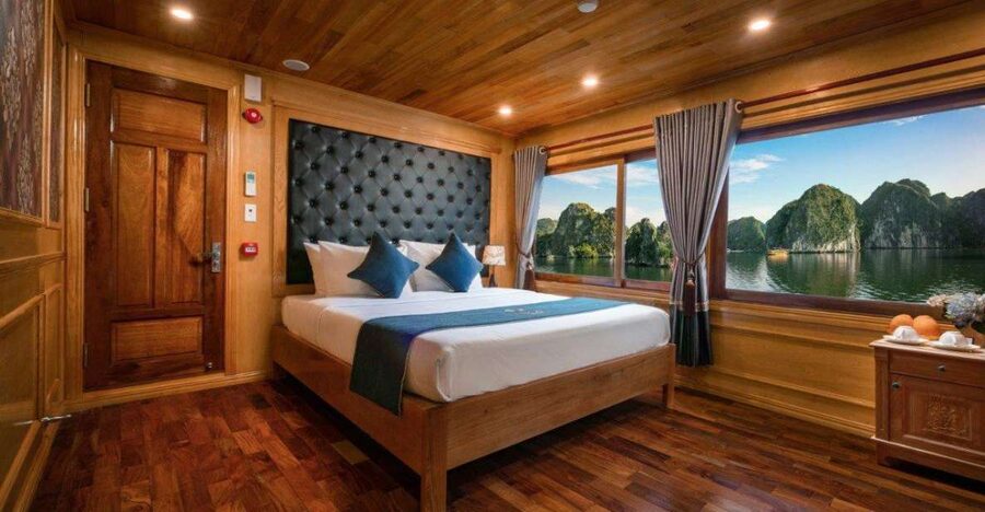 2-Day Lan Ha Bay & Cat Ba Cruise w/ Kayaking, Biking & More - Spring rolls, sunset, and squid fishing