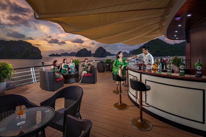 2-Day Luxury Halong Bay Aspira Cruise from Hanoi - Sunset Drinks, Cooking Class, and Dinner