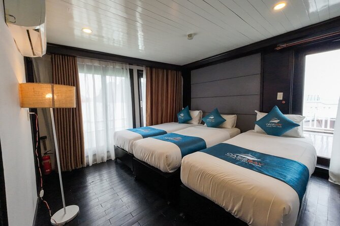 2 day Oasis Bay Cruise to Halong Bay from Hanoi - Your cabin and what the fare covers