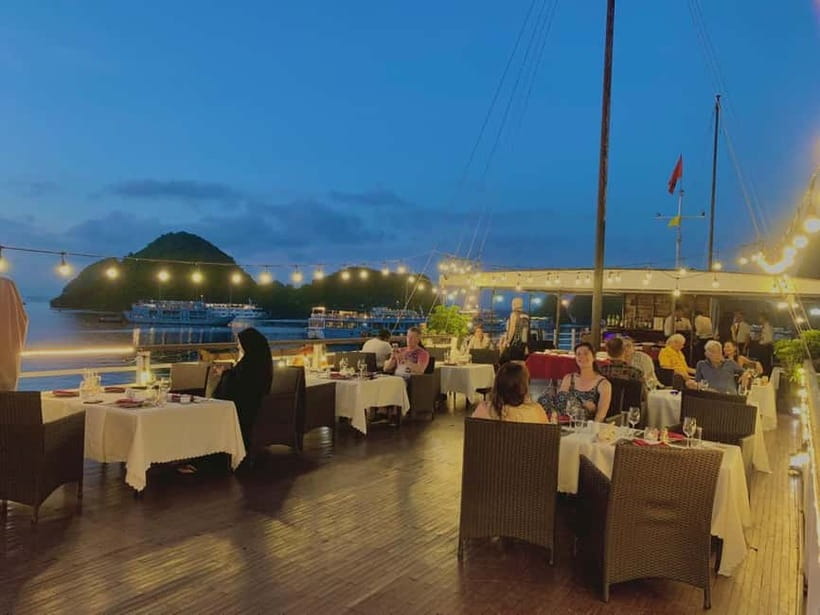 2-Day On 5 Star Cruise Halong Bay with Meals and Kayaking - Tai Chi with the bay waking up