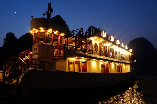 2 Days 1 Night Overnight on Cruise in Halong Bay - One Night on Halong Bay for $126
