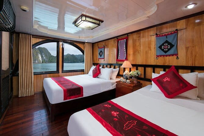 2 Days 1 Night Visit Lan Ha Bay - Classic 3 cabins cruise - From Hanoi Old Quarter to Cai Beo Harbor