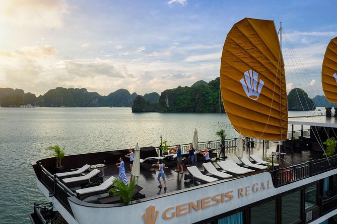 2 Days and 1 Night Halong Bay Luxury Genesis Regal Cruises - Food, cooking, and the evening on board