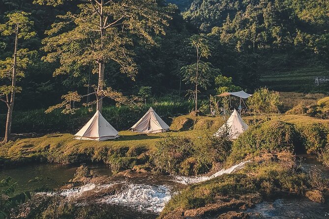 2 Days Camping Tour in Angel Eye Mountain and Ban Gioc Waterfall - Ban Gioc Waterfall and the road from Cao Bang