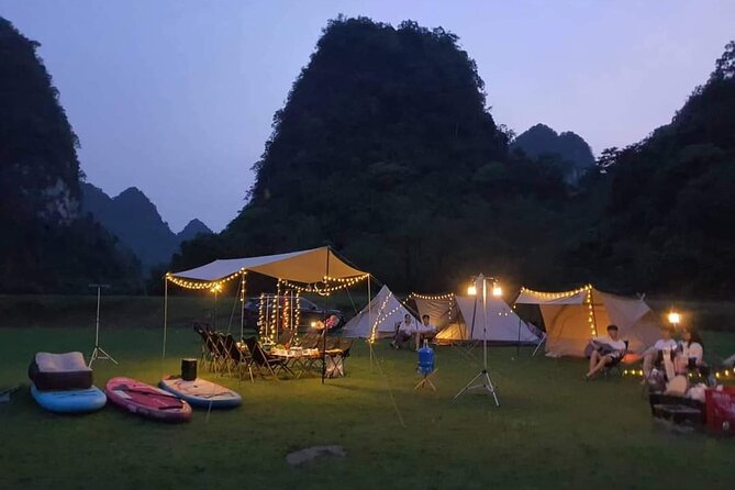 2 Days Camping Tour in Angel Eye Mountain and Ban Gioc Waterfall - Nguom Ngao Cave and Cao Bang food