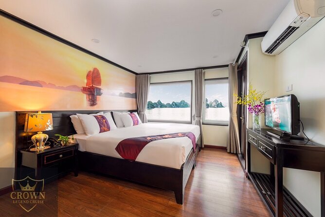 2D1N Ha Long Bay by Calypso Cruise, Caves, Meals, Transfer - A private balcony cabin with time to slow down