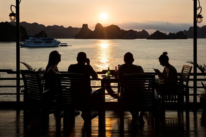 2D1N: Halong Bay 4-Star Cruise - Cave, Kayak, Swim, Meals - Sunset, cooking, and the first night onboard