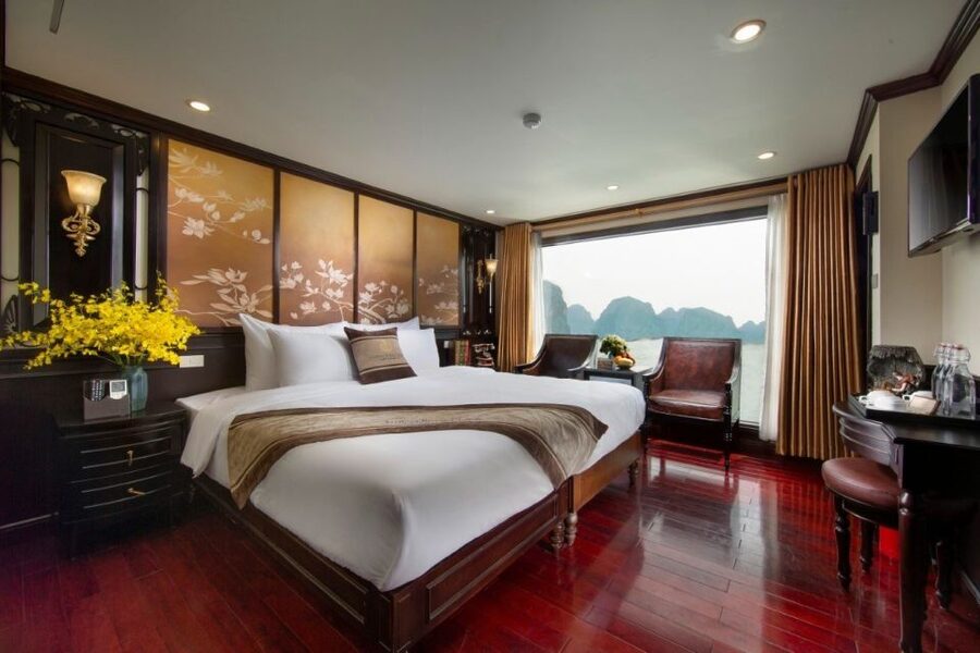 3 Day Hanoi - Ninh Binh - Halong Bay 5 Star Cruise & Balcony - Dinner, cooking, and squid fishing after dark