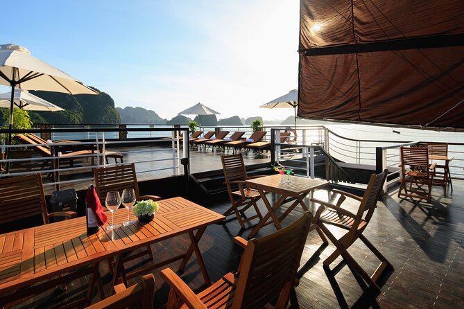 3-day V'Spirit Cruise of Halong Bay-Lan Ha Bay - From Hanoi to Tuan Chau Marina
