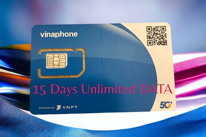 30 Days 120GB Data and Call SIM card Vietnam - Money exchange and extra airport services