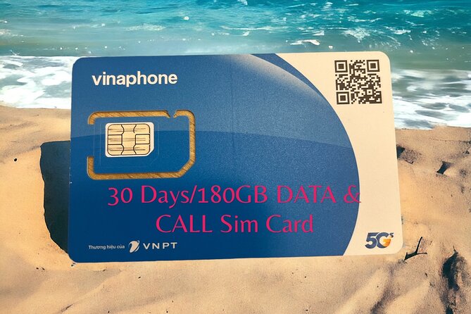 30 Days 180GB Data and Call SIM card Vietnam - Key points at a glance