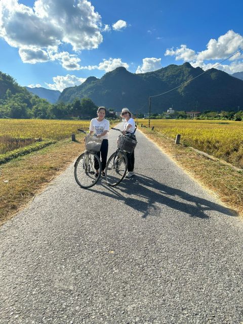 3D2N Mai Chau - Pu Luong from rice valley to nature reserve - Tat Nang waterfall by motorbike