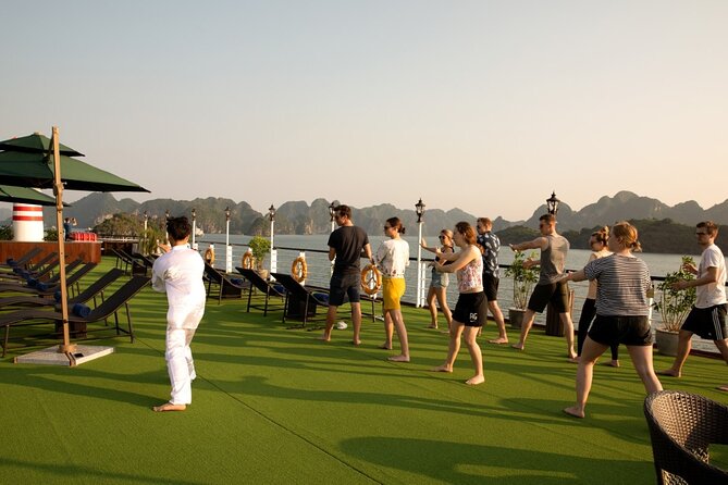 All-Inclusive 3 Day/2 Night Halong Luxury Cruise Meals, Cave, Kayaking, Swimming - Day two: the reason to pay for the extra night