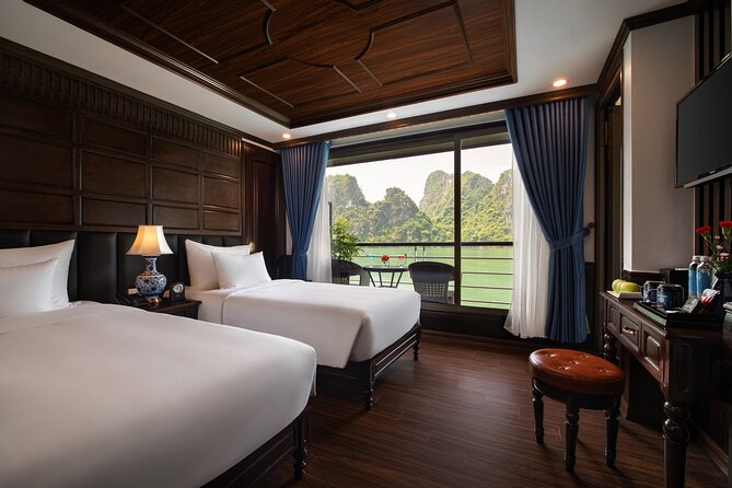 All-Inclusive 3 Day/2 Night Halong Luxury Cruise Meals, Cave, Kayaking, Swimming - Cabins, service, and the variable boat standard