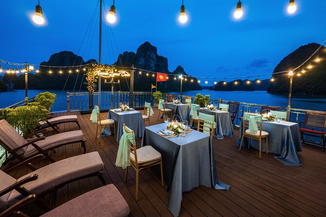 Amanda Premier Cruise - Ha Long Bay - All Inclusive 2D1N - Titop Island and the active side of the trip