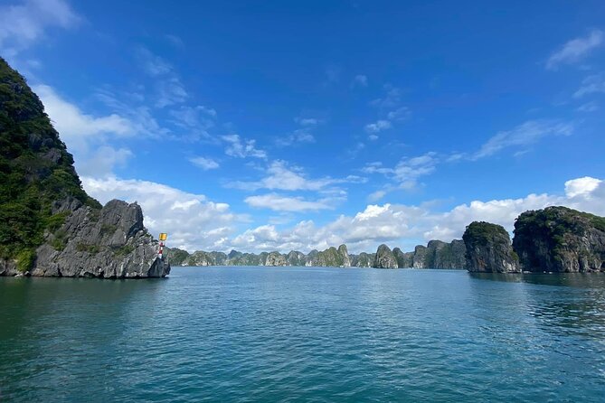 Amazing day - Boat trip discover real Ha Long Bay and Lan Ha Bay - Morning pickup and the run to Beo Pier