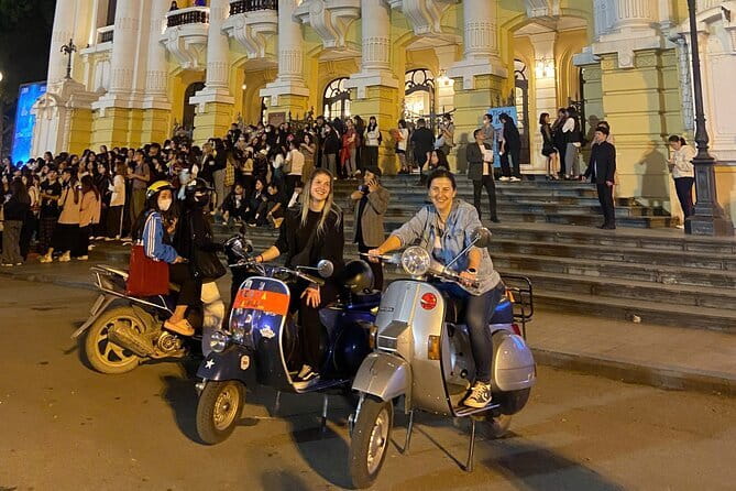 Amazing Vespa Night Tour For Food Lover - Why a Vespa is a smart way to see Hanoi at night