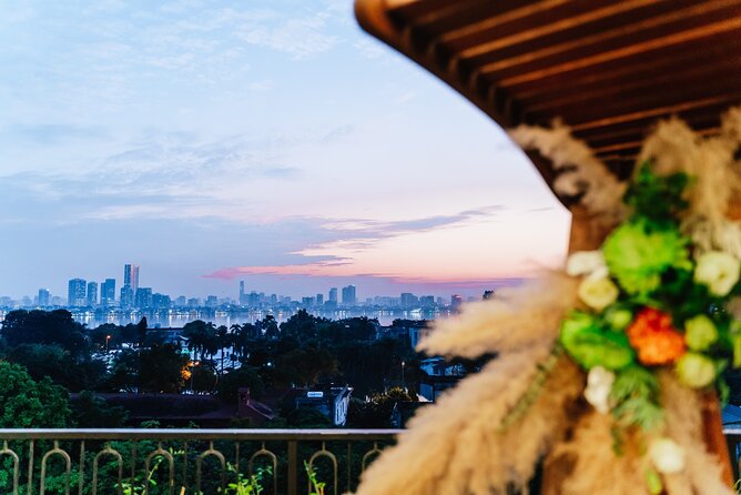Authentic Bun Cha Hanoi making - with skyline view of Westlake - Is $40 a fair price?