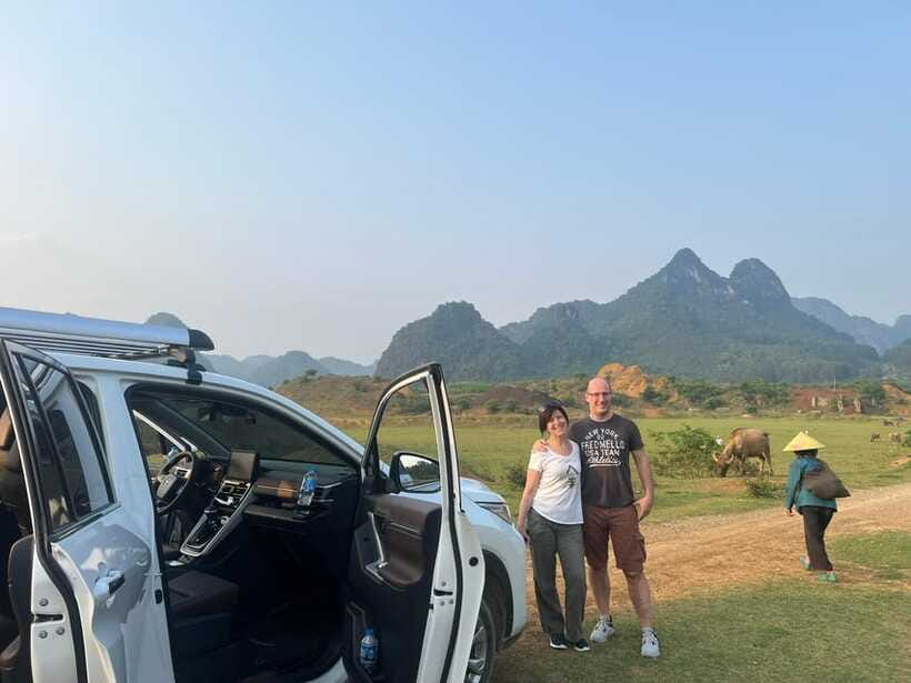 Ban Gioc Waterfall - God Eyes Mountain 1 Day By Car - Trúc Lâm Pagoda and the first waterfall view