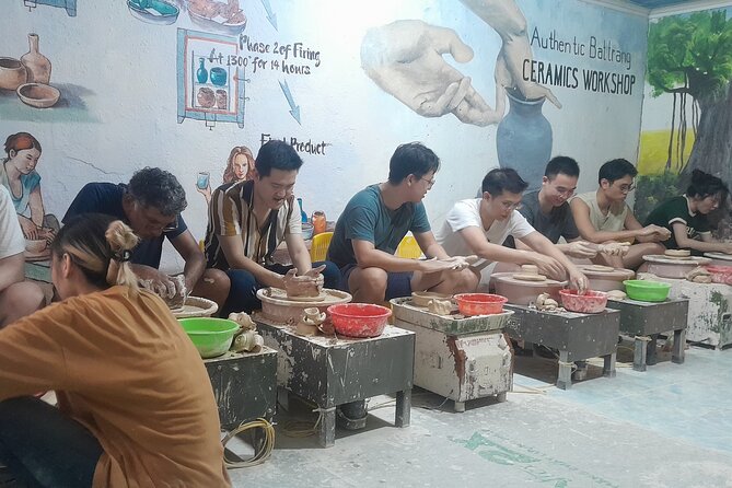 Bat trang Pottery Class in Hanoi Old Quarter/Handmade experience - The three-hour pace: relaxed for some, long for others