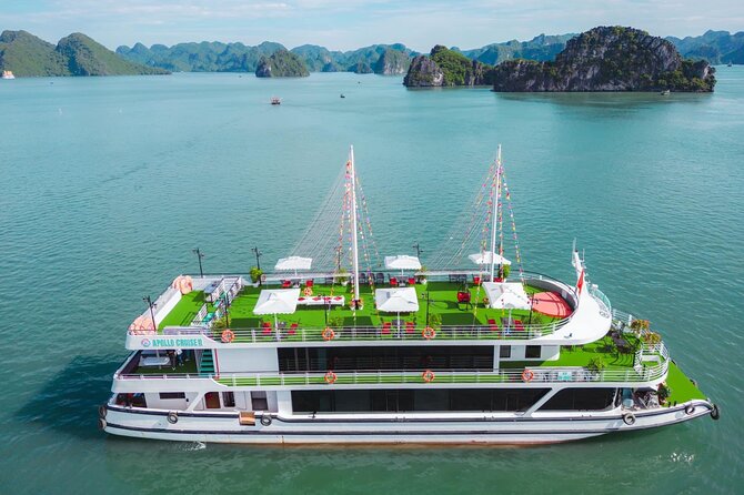 Best Halong Bay Tour One Day On Luxury Cruise 6 Hours Cruising - The 8:15 am departure from Hanoi