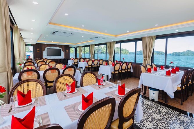 Best Halong Bay Tour One Day On Luxury Cruise 6 Hours Cruising - Kayaking or bamboo boat at Luon Cave