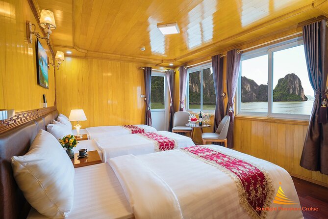 Best Lan Ha Bay Cat Ba Cruise 2 Days 1 Night Less touristy - Ba Trai Dao Beach and time in the water