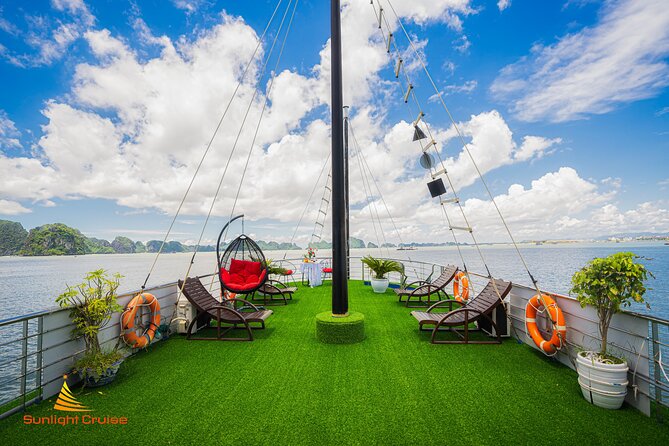 Best Price Halong 5 Star Day Cruise Buffet, Pool ,Sunset party - What this Ha Long Bay day cruise is really designed to do