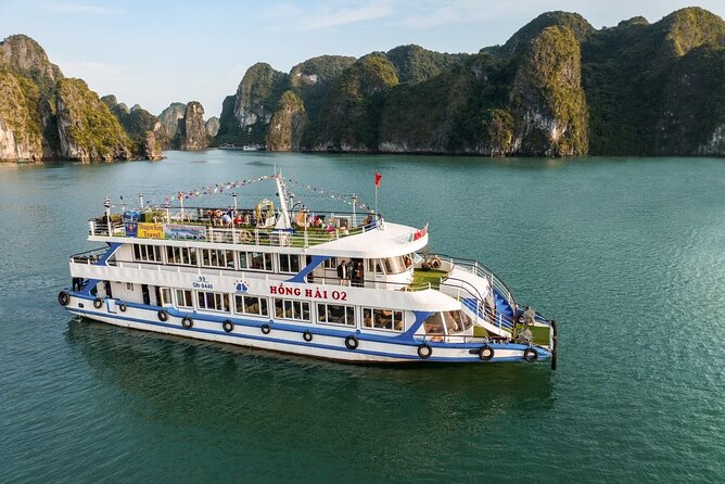 Best Price Halong Bay Full-Day Trip,Cave,Titop,Kayak By Transfer - Boarding at Tuan Chau Island and lunch on the bay