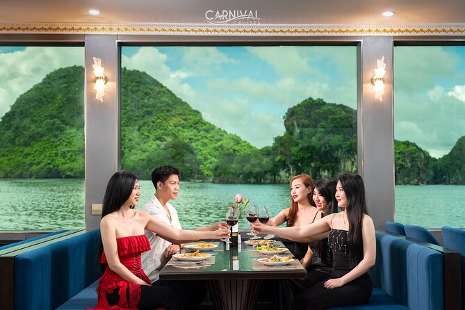 BEST SELLER: Ha Long Bay Luxury Cruise Day Tour - All Inclusive - What this Ha Long Bay day cruise actually offers