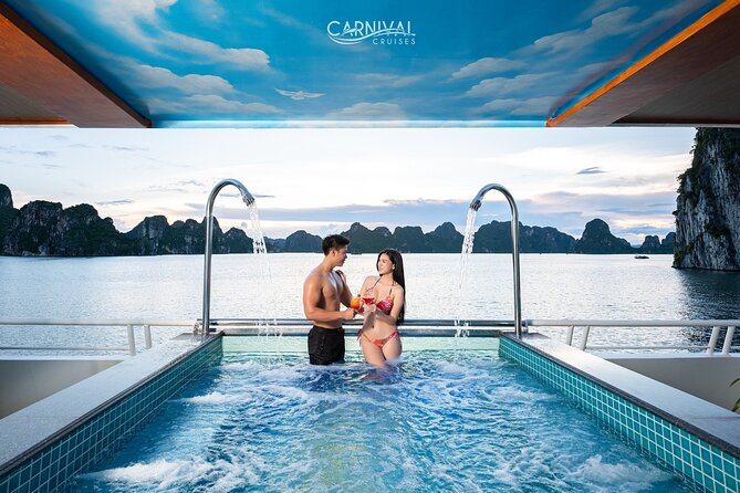 BEST SELLER: Ha Long Bay Luxury Cruise Day Tour - All Inclusive - Luon Cave by kayak or bamboo boat