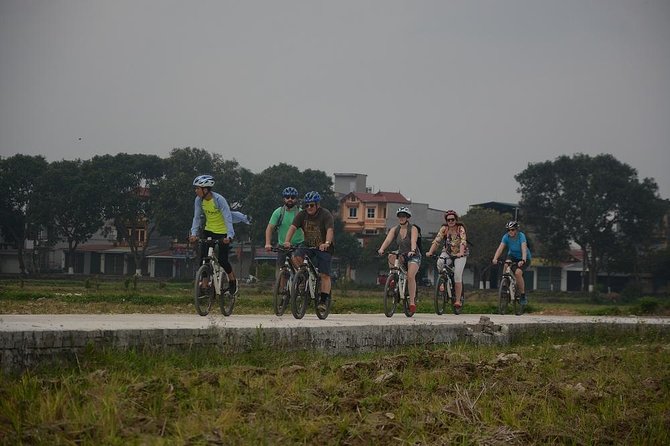 Bicycle Tours Hanoi: Full Day Bicycle Tours City & Countryside - Crossing Long Bien Bridge over the Red River