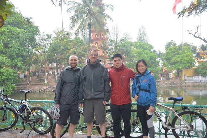 Bicycle Tours Hanoi: Half Day Hanoi City Bicycle Tours - Hanoi’s railway through the city