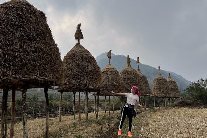 Cao Bang Easy Trekking Tours 2Days/1Night Ban Gioc Waterfall ET1 - Afternoon walking through forest, fields, and streams