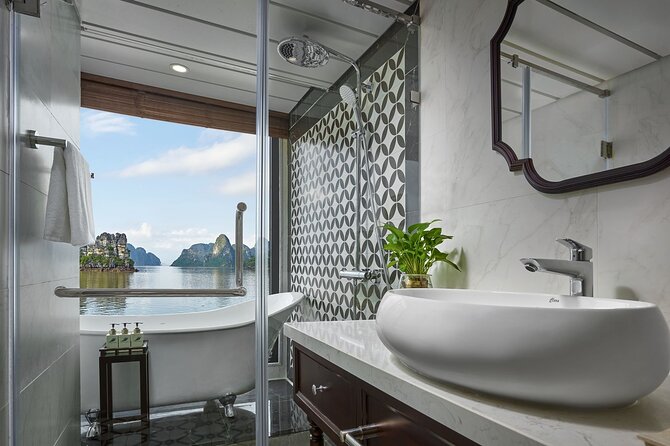 Capella Cruise 3-day Explore Halong Bay and Lan Ha Bay from Hanoi - Day one, from Hanoi transfer to Frog Lagoon