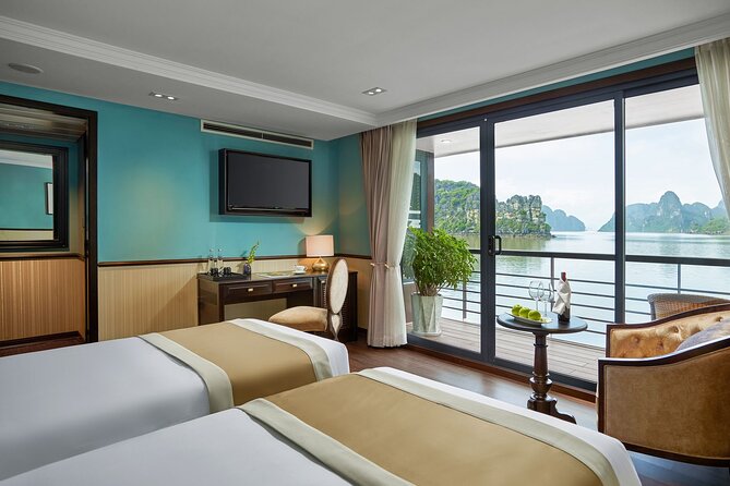 Capella Cruise 3-day Explore Halong Bay and Lan Ha Bay from Hanoi - What the ship adds to the bay scenery