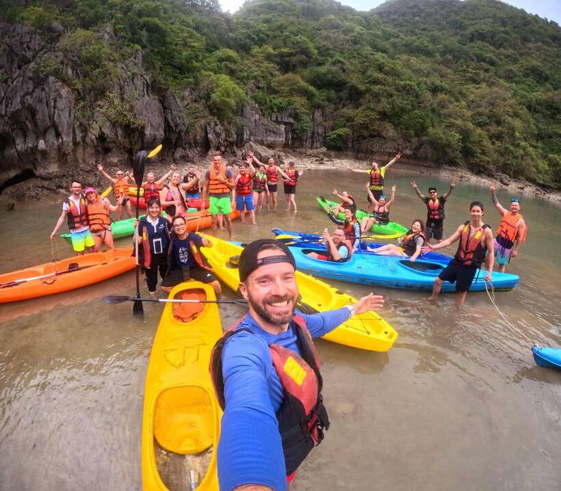 Cat Ba: Full- day trip with biking, kayaking, meal, tickets - From Cat Ba town to Beo Harbour