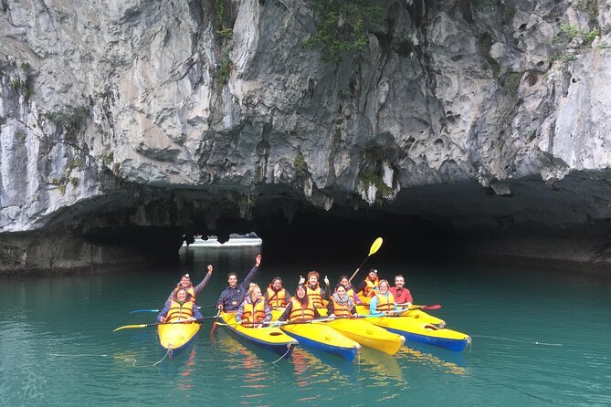Cat Ba – Monkey Island – Lan Ha, Ha Long Bay – Viet Hai Village - Monkey Island from about 20 meters offshore