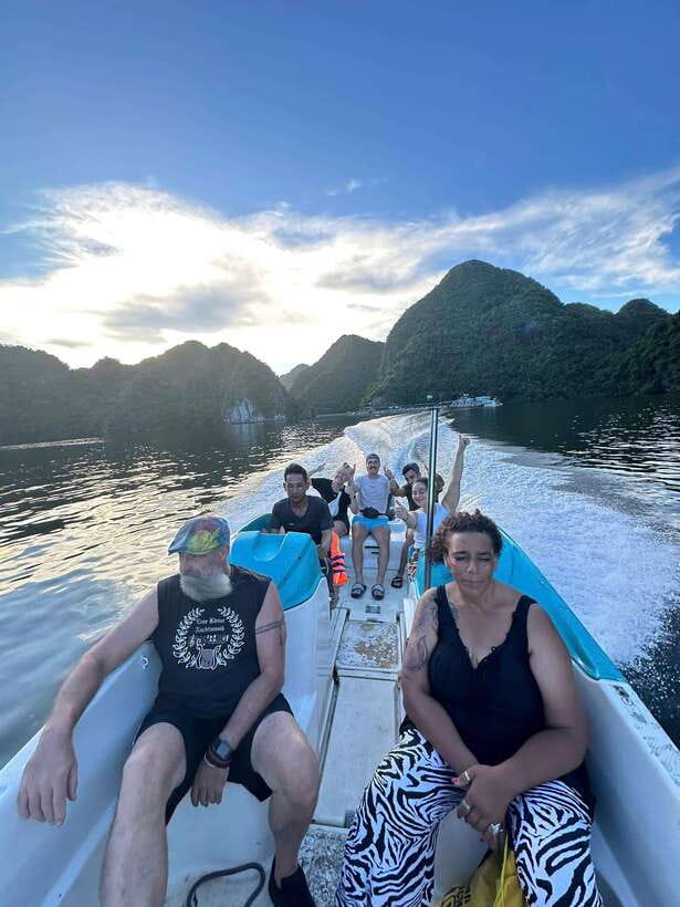 Cat Ba National Park, Lan Ha Bay 2 Days 1 Night Adventure - Sunset, return transport, and the long finish