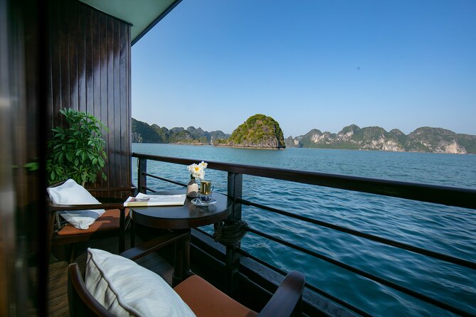 CELINA Cruise 6</em> Lan Hạ Bay 2 days 1 night with 2 ways transfer – Why two days works better than a day trip’ /></p>
<p><p>Lan Ha Bay is best appreciated at a slower pace. A day trip from Hanoi can show you the karsts, but it leaves little room for the peaceful hours that make an overnight cruise worthwhile. Here, you can watch the bay change from the busy middle of the day to a quieter early morning.</p>
</p>
<p><p>The two-day schedule also spreads out the activities. You are not asked to kayak, visit a cave, eat several meals, and return to Hanoi all within one long day. Instead, the first day is for reaching the boat and settling into the cruise, while the second begins with sunrise, Tai Chi, breakfast, and the Dark and Bright Cave.</p>
</p>
<p><p>At $255 per person, the price is not aimed at the shoestring end of the market. You are paying for transport from Hanoi, a cabin, meals, entrance fees, guide service, and a full program of activities. The value improves if you would otherwise need to book separate transfers, a hotel night, meals, and bay excursions.</p>
</p>
<div class="twil" style="margin: 20px 0; padding: 15px 0;"><p>More nights out on the bay:</p><ul style="margin: 10px 0; padding-left: 0; list-style: none;"><li style="margin: 0 0 12px 0; padding: 0 0 12px 0; border-bottom: 1px solid #DEE8E7; line-height: 1.4;"><a href="https://thehanoitraveler.com/featured-all-inclusive-overnight-halong-cruises-many-options/">Featured: All-Inclusive OVERNIGHT Halong Cruises – many options</a><br><span style="font-size: 0.82em; color: #555;"><span style="color: #F2B62B;">★</span> 4.5 &nbsp;&middot;&nbsp; 3,490 reviews</span></li><li style="margin: 0 0 12px 0; padding: 0 0 12px 0; border-bottom: 1px solid #DEE8E7; line-height: 1.4;"><a href="https://thehanoitraveler.com/top-tier-overnight-ha-long-bay-cruise-5-star-balcony-cabin-2d1n/">Top Tier: Overnight Ha Long Bay Cruise 5-Star, Balcony Cabin-2D1N</a><br><span style="font-size: 0.82em; color: #555;"><span style="color: #F2B62B;">★</span> 5.0 &nbsp;&middot;&nbsp; 2,251 reviews</span></li><li style="margin: 0; padding: 0; border-bottom: none; line-height: 1.4;"><a href="https://thehanoitraveler.com/2-days-1-night-halong-bay-discovery-cruise-from-hanoi/">2-Days, 1-Night Halong Bay Discovery Cruise from Hanoi</a><br><span style="font-size: 0.82em; color: #555;"><span style="color: #F2B62B;">★</span> 5.0 &nbsp;&middot;&nbsp; 1,156 reviews</span></li></ul></div><h2 id="leaving-hanoi-on-the-expressway">Leaving Hanoi on the expressway</h2>
<p><img width="669" height="446" decoding="async" src=