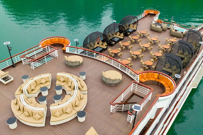 Chill Cruise Full-Day Explore Halong Bay - 2:00 p.m. at Luon Cave and its enclosed lake
