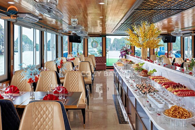 Cozy Bay Halong 5-Star Day Cruise, Buffet, Cave, Kayak, Swimming - Is this the right one-day Halong Bay trip?