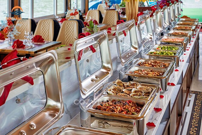 Cozy Bay Halong 5-Star Day Cruise, Buffet, Cave, Kayak, Swimming - Kayaking or a bamboo boat through the water
