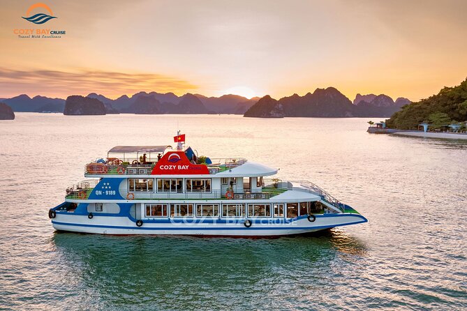Cozy Bay Halong 5-Star Day Cruise, Buffet, Cave, Kayak, Swimming - The early Hanoi pickup and the long road to the bay