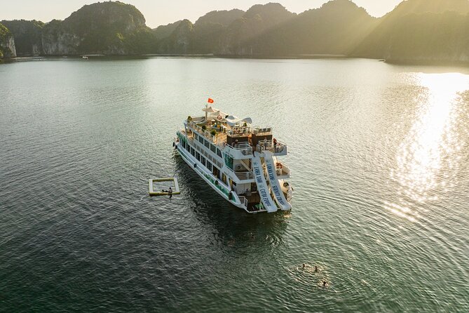 Day Tour Serenity Cruise at Lan Ha Bay from Hanoi, Hai Phong - Beo Pier and the first look at Lan Ha Bay