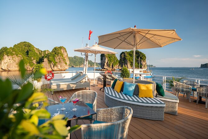 Day Tour Serenity Cruise at Lan Ha Bay from Hanoi, Hai Phong - Cruising through the heart of the bay